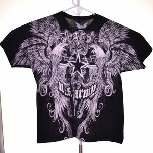 Apprime US Army Graphic Tee Black-XL